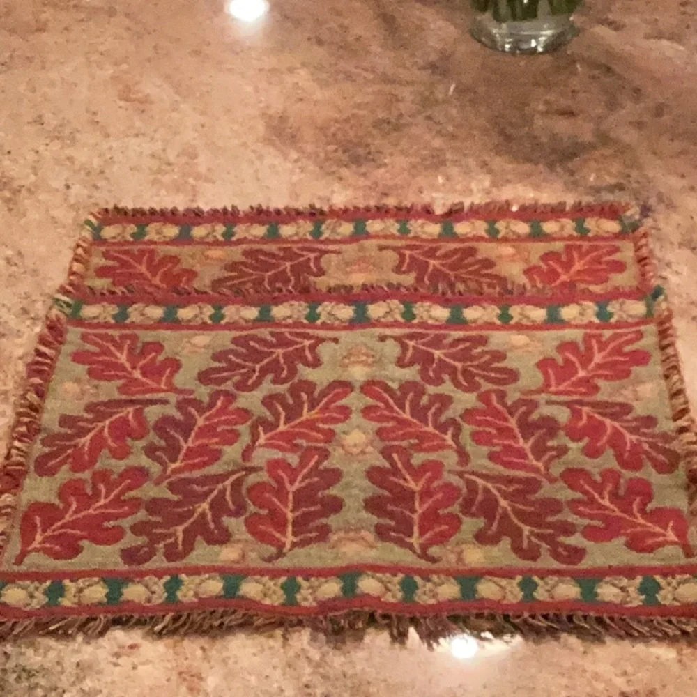 Two Autumn placemats